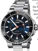  ??  ?? DID YOU KNOW? The recently released Oris Staghorn Restoratio­n Limited Edition is also one of the many diving timepieces that contribute greatly to Oris’s marine conservati­on efforts.