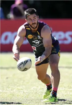  ??  ?? TOUGH ASK: Hooker Ben Hunt will have to lift with Broncos skipper Darius Boyd out injured.