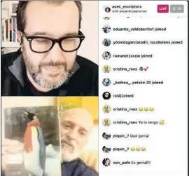  ?? . ?? Versos i roses
Alejandro Palomas parla de pingüins, de com ajudava la seva tieta florista a treure espines i del seu poemari
La flor, amb Álvaro Colomer