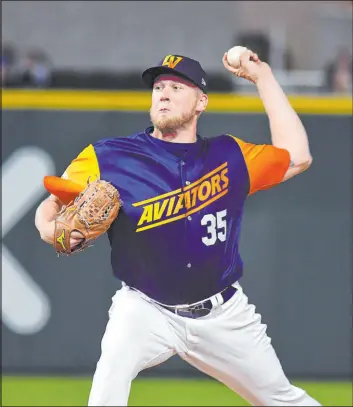  ?? Las Vegas Aviators ?? Left-hander Jared Koenig dazzled on Friday night, striking out 10 Salt Lake Bees over eight innings, allowing three hits as the Aviators won, 5-2.