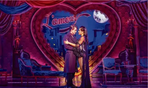  ?? MATTHEW MURPHY FOR MURPHYMADE ?? Christian Douglas and Gabrielle McClinton in the touring production of “Moulin Rouge! The Musical.”