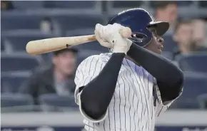  ??  ?? Didi Gregorius’ eight home runs and 23 of his 27 RBI have come at home this season.