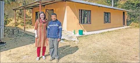  ??  ?? Lochaber MSP Kate Forbes’s trip to Nepal reinforced her commitment to help tackle climate change.