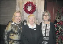  ??  ?? Children’s Cottage Society CEO Patty Kilgallon, Child Magazine publisher Ellen Percival and CHAS board member Susan McWilliams