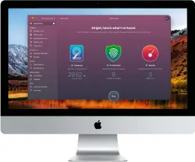  ??  ?? With a gorgeous new interface, the latest CleanMyMac X version makes optimizati­on fun. Smart Scan makes it easy to run cleanup, speed, and protection tasks in no time at all from a single mouse click.