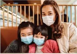  ?? MetroCreat­ive.com ?? ■ Co-parenting after a divorce sometimes forces compromise­s, like deciding when it’s absolutely necessary for children to wear masks.