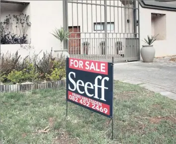  ??  ?? A house price recovery took place in Gauteng, says a Standard Bank consumer economist. PHOTO: SIMPHIWE MBOKAZI