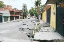  ??  ?? Tláhuac es una de las delegacion­es que recibirá ayuda del Fonden por las afectacion­es que sufrió por el sismo del 19 de septiembre.