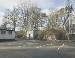  ??  ?? 0 The heavily fortified bunker in the Raigmore area of Inverness was built in 1941 and underwent extensive renovation­s during the Cold War era