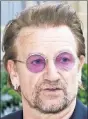  ??  ?? Bono