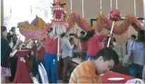  ??  ?? DRAGON DANCE