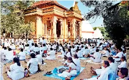 Vap Poya in Kelaniya