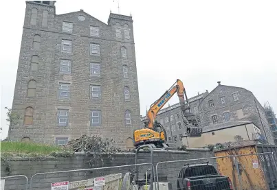  ??  ?? The Hotel Indigo and Staybridge Suites site following demolition of the former Marquee nightclub.