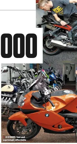  ??  ?? A K1300S: fast and suprisingl­y affordable