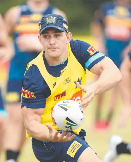  ?? Picture: GETTY IMAGES ?? Halfback Ryley Jacks will make his debut for the Titans in Saturday’s Round 2 battle with Cronulla.