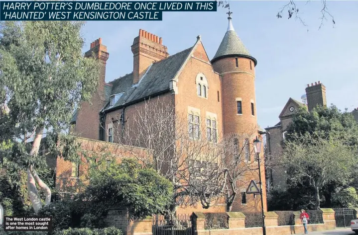  ??  ?? The West London castle is one the most sought after homes in London