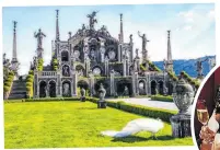  ??  ?? BAROQUE The stunning palace on Isola Bella
LUXURY Relax onboard Queen Victoria