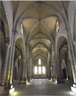 ?? Jaime Galindo ?? Interior del Monasterio de Rueda.