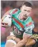  ?? ?? Rabbitohs hooker Damien Cook is in red-hot form.