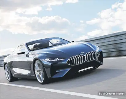  ??  ?? BMW Concept 8 Series