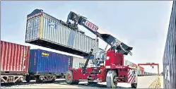  ?? AFP ?? The FIEO said the continuing growth in India’s exports shows order books keeping in step with the gradual opening up of major global markets.