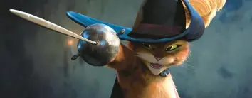  ?? DREAMWORKS ANIMATION/GETTY ?? Puss in Boots, voiced by Antonio Banderas, in “Puss in Boots: The Last Wish.”