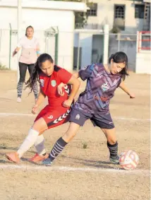  ?? JAFET TERRAZAS ?? peleado, pero prevaleció el fair play en todo momento