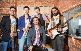  ?? TOMMY HARPAZ ?? Internatio­nal Jewish fusion band The Shuk will perform at Israel Fest in Mizner Park on April 18.