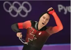  ?? STEVE RUSSELL/TORONTO STAR ?? Canadian Ted-Jan Bloemen whipped off his hood before shedding tears of joy: “It’s a slow realizatio­n that you are becoming Olympic champion.”