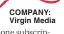  ?? ?? COMPANY: Virgin Media