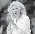  ?? [PHOTO BY BRYAN TERRY, THE OKLAHOMAN] ?? OU women’s basketball coach Sherri Coale and her team received a bid to the NCAA Tournament on Monday night.