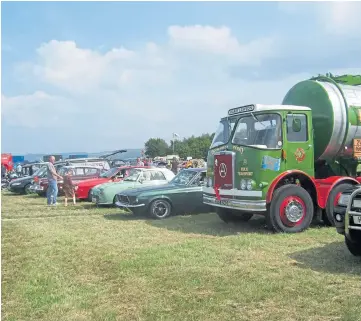  ?? ?? BACK IN ACTION: Tayside Classic Motor Show will feature more than 500 vehicles.