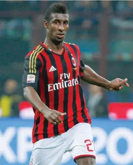  ?? LAPRESSE ?? Kevin Constant, 28 anni, 98 presenze e 3 gol in A con Chievo, Genoa e Milan