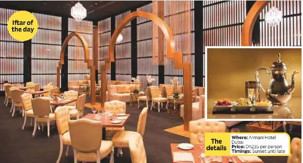 Armani Hotel Does An Opulent Buffet Pressreader