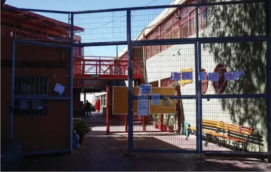  ?? ?? ► Una crisis de infraestru­ctura y pedagógica fue lo que denunció el Colegio de Profesores de Atacama en el paro del año pasado.