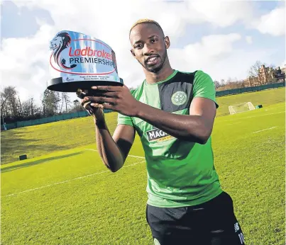  ?? Picture: SNS. ?? Moussa Dembele was named player of the month for February.