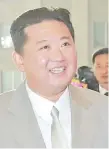  ??  ?? Kim Jong-Un, presidente.