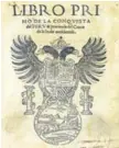  ?? C.C. INCA GARCILASO ?? “Libro primero de la conquista del Perú” ( 1535 ), de Estefano da Sabio, colección BNP.
