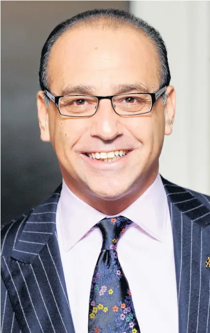  ?? Ian West ?? &gt; Theo Paphitis, who has accused the Government of delivering a ‘sucker punch’ to the retail sector