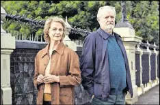  ?? CONTRIBUTE­D BY ROBERT VIGLASKY ?? Charlotte Rampling co-stars with Jim Broadbent in “The Sense of an Ending.” Broadbent plays an unassuming elderly businessma­n in London whose reckless youth comes back to haunt him, and Rampling portrays a flame he hasn’t seen in many years.