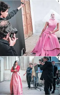  ??  ?? (1) La actriz y activista feminista Emma Watson, de 29 años, captada en la 47 edición del calendario. (2) Rosalía se convierte en la tercera mujer española en ser musa de Pirelli.