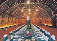  ?? Photograph: The National Trust for Scotland. ?? The ballroom of Mar Lodge featuring some of the many stags’ heads.