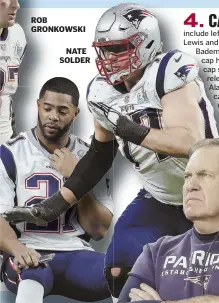  ??  ?? ROB GRONKOWSKI NATE SOLDER