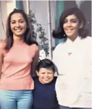  ?? COURTESY OF JENNIFER GARDNER ?? One of the photos recently returned to the family is of Rose Martinez, left, who poses as a young girl with friends David Crespin and a young woman named Joanie.