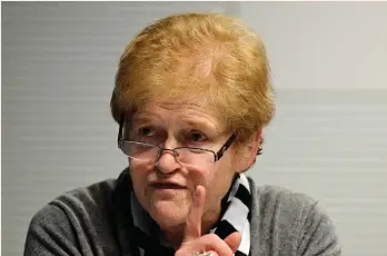 ?? (Reuters) ?? US SPECIAL ENVOY for Monitoring and Combating Anti-Semitism Deborah Lipstadt speaks during a press conference at a meeting of special envoys and coordinato­rs on combating antisemiti­sm, on January 30 in Berlin.