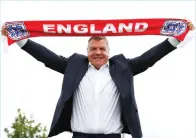  ?? (Reuters) ?? ENGLAND MANAGER Sam Allardyce poses after his introducto­ry press conference yesterday upon taking over from Roy Hodgson in the quest to return English soccer to internatio­nal glory.