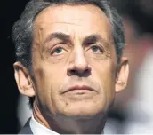  ?? PHOTO D’ARCHIVES, AFP ?? L’ex-président français Nicolas Sarkozy