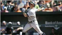  ?? THE ASSOCIATED PRESS ?? Brett Gardner remains a free agent, and Yankees manager Aaron Boone is unsure if the team will re-sign its longtime outfielder.