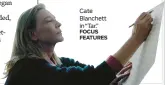  ?? FOCUS FEATURES ?? Cate Blanchett in “Tar.”