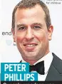  ??  ?? PETER PHILLIPS
Queen’s grandson was on milk advert in China